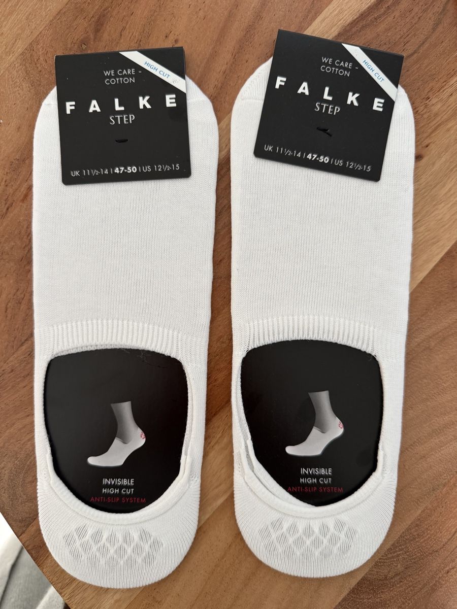 Falke Calze: Falke Step High Cut Invisible Socks – Nuovo e nell'imballaggio originale da Basel venduto da dar_ch4051