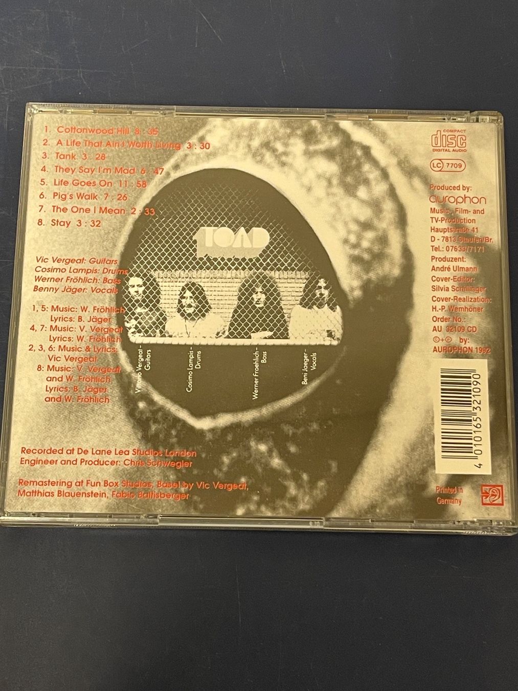 CDs: Toad – D'occasion à Rüti ZH par alumedien 1