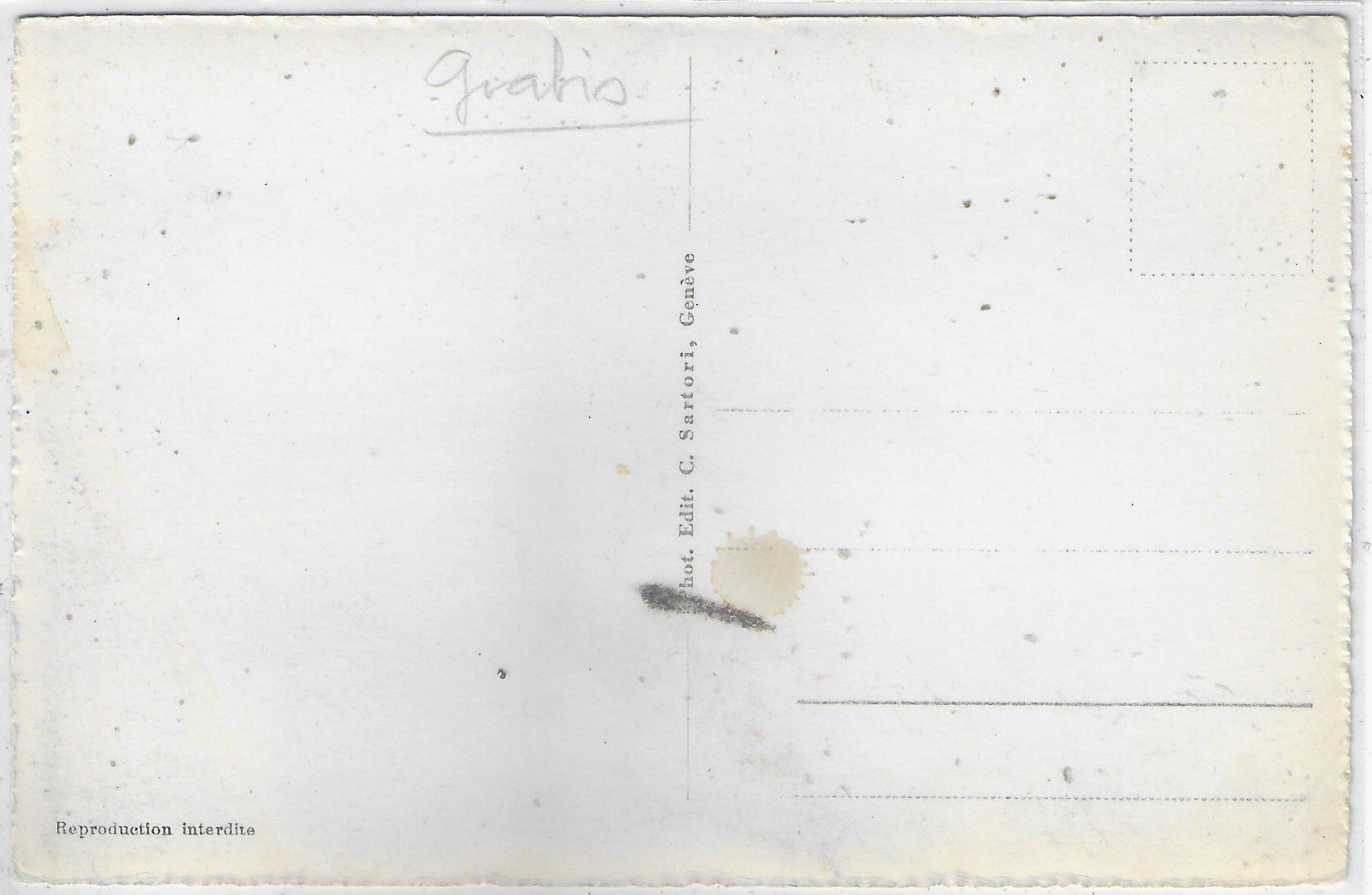 Cartoline postali: Nyon - Hospital – Difettoso da Ettingen venduto da Kartenplanet 1