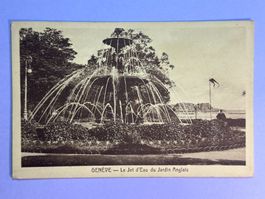 Genève, le jet d'eau