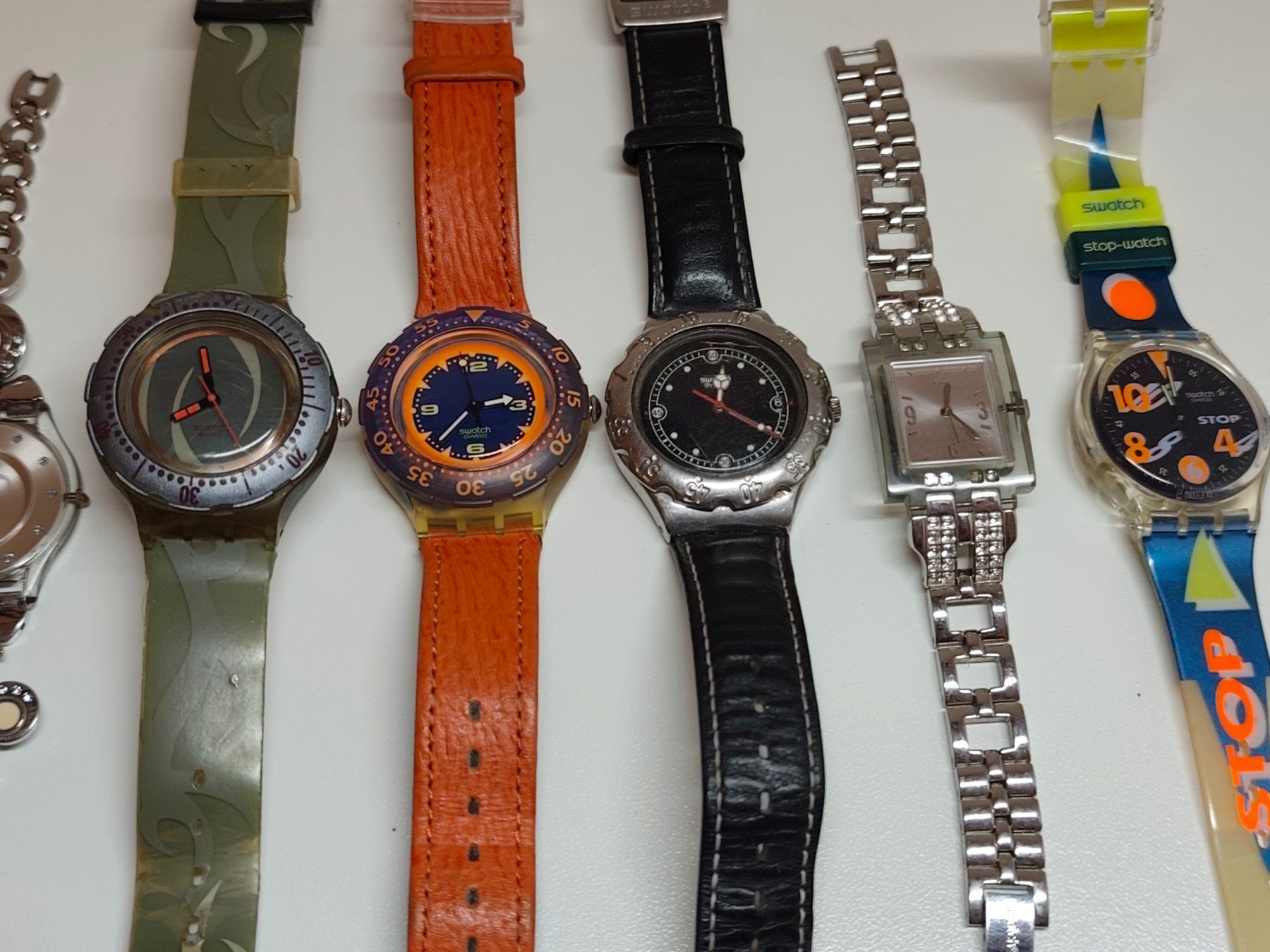 Swatch Orologi: Uhren Lot 10 Swatch Uhren – Difettoso da Eschenbach SG venduto da Piratenschatz 2