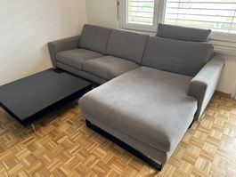 Designer Ecksofa mit Longchair - Premium Qualität