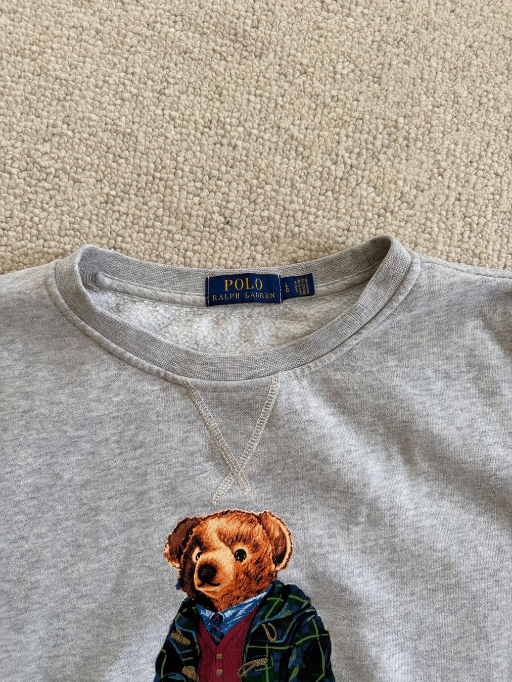 Polo Ralph Lauren Maglioni & Felpe: Polo Ralph Lauren Bär Sweatshirt – Usato da Zürich venduto da Koska 1