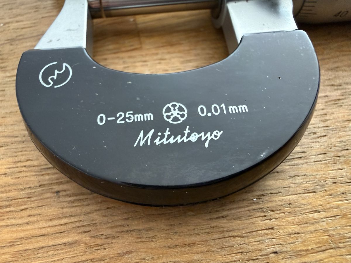 Mitutoyo Messen: Mitutoyo Messschraube 0-25mm Mikrometer – Gebraucht aus Goldach von Messerguru 2
