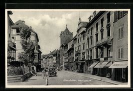 Rheinfelden, Marktgasse mit Geschäften