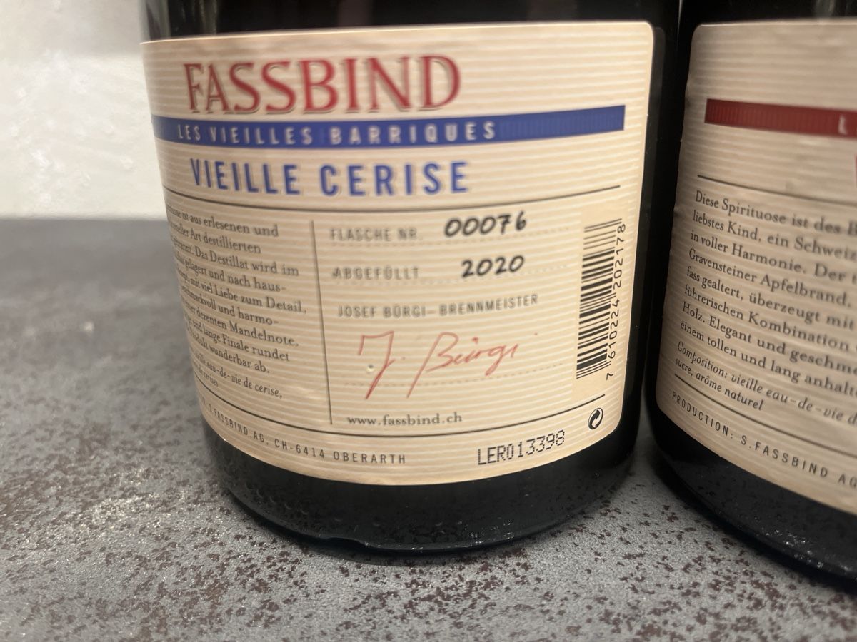 Bevande alcoliche: 3 Fassbind Obstbrände – Nuovo (secondo la descrizione) da Dittingen venduto da Cervolino77 5