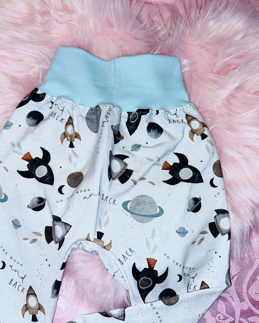 Pantaloni: Pumphose Kinder Raketen 80/86 – Nuovo (secondo la descrizione) da Attiswil venduto da Velvet81 2