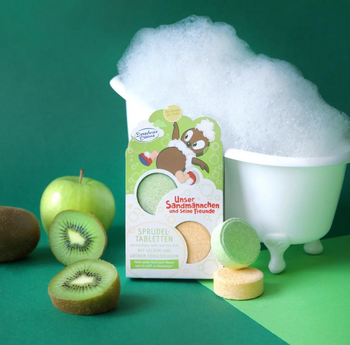Altro per la cura del corpo: Dresdner Sprudel-Tabletten Set Sandmann Pittiplatsch, NEU & – Nuovo e nell'imballaggio originale da Worb venduto da geo_zbd8 2