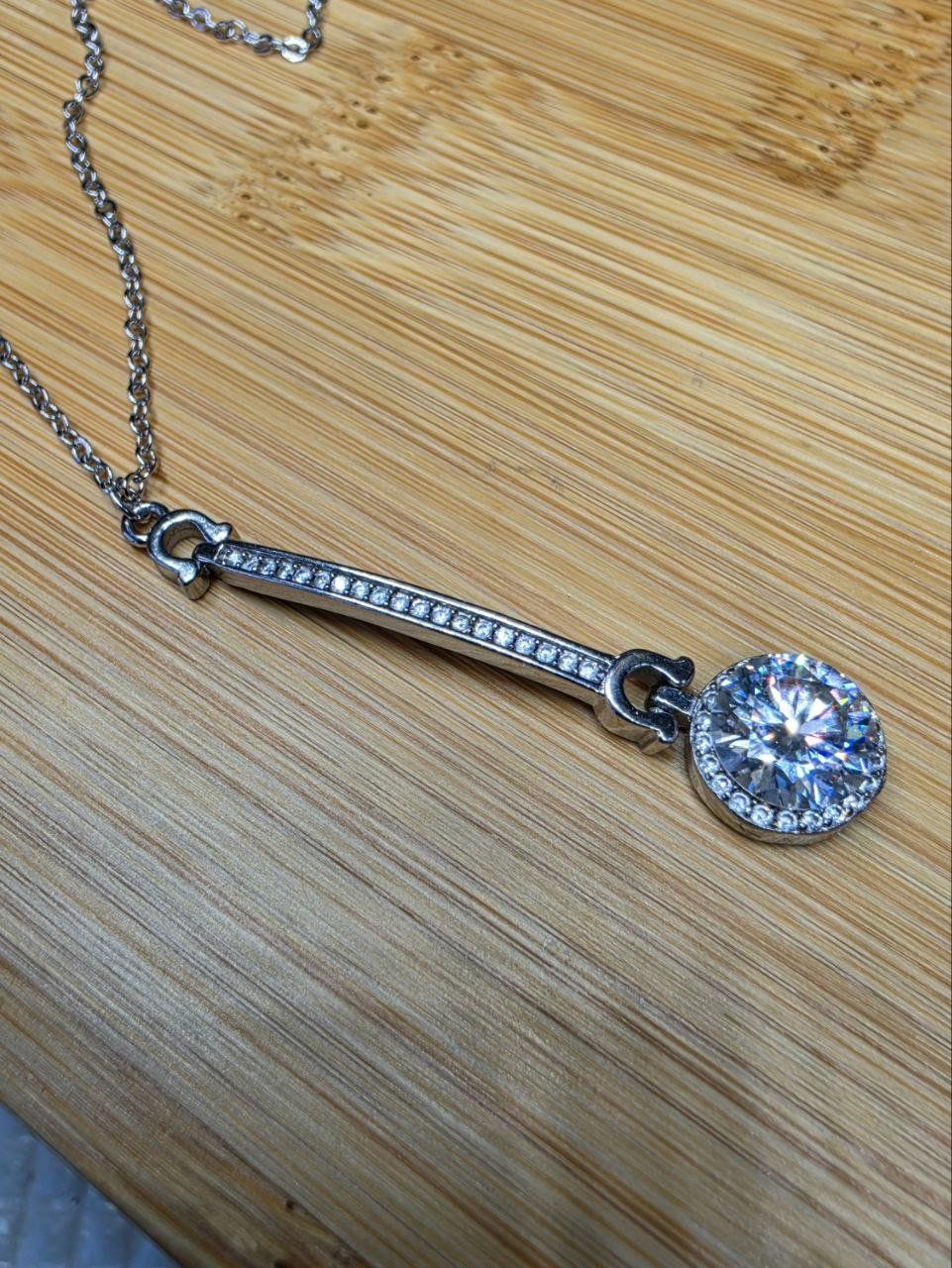 Ketten: Collier argent avec zircons – Neu und originalverpackt aus Reconvilier von MARCLAT 1