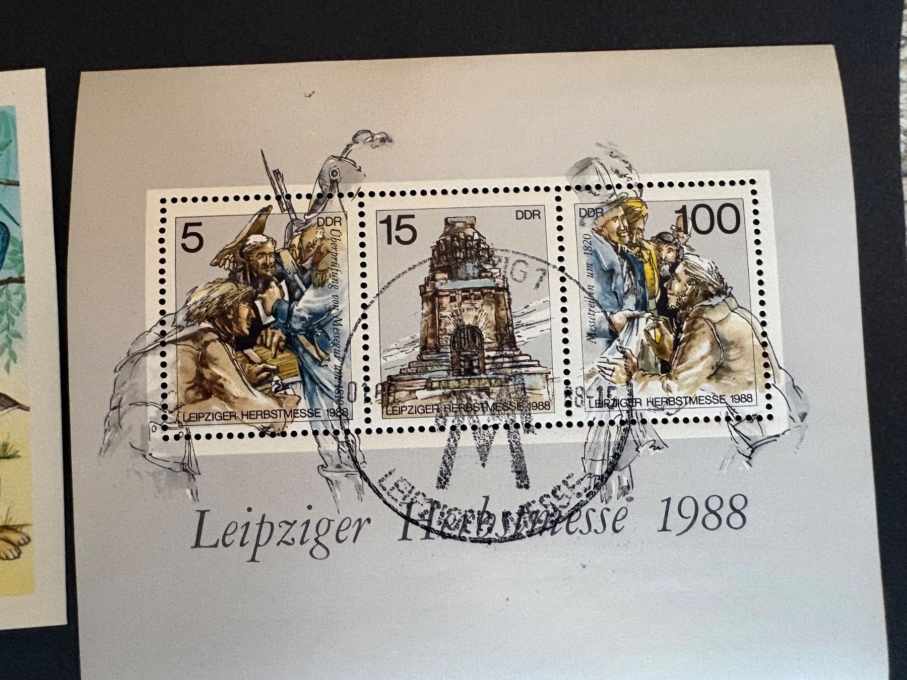 Alle Briefmarken: Briefmarkenblöcke DDR – Gebraucht aus Steinmaur von Nicorutishauser 7