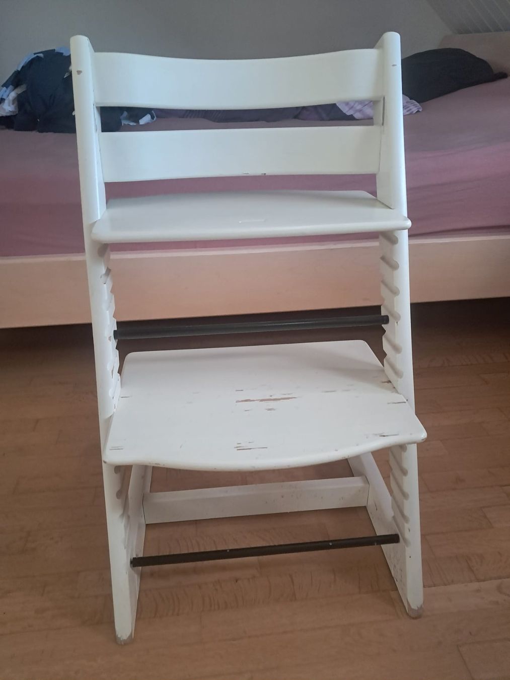 Seggioloni: Tripp Trapp Hochstuhl Weiss gebraucht – Usato da Schwerzenbach venduto da Charming82 1