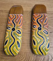 Originale Aboriginal Musikstäbe / Clapsticks, Top Zustand!