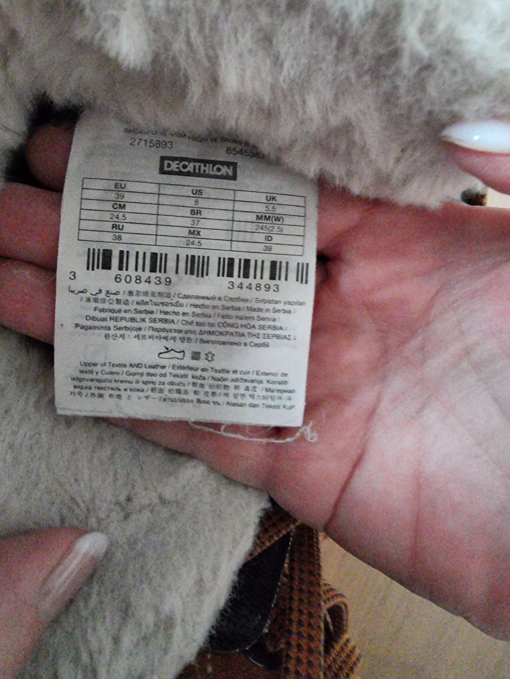 Decathlon Scarpe da donna: QUECHUA Winterstiefel (Gr. 39) – Usato da Zumikon venduto da chv_w96q 5