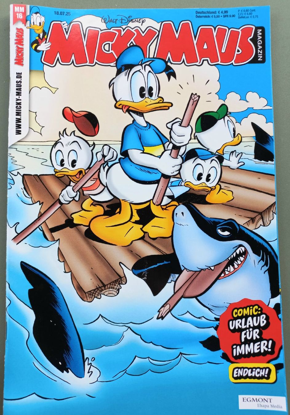 Comics: Comic - Micky Maus - MM16 – Gebraucht aus Niederuzwil von lubimaja