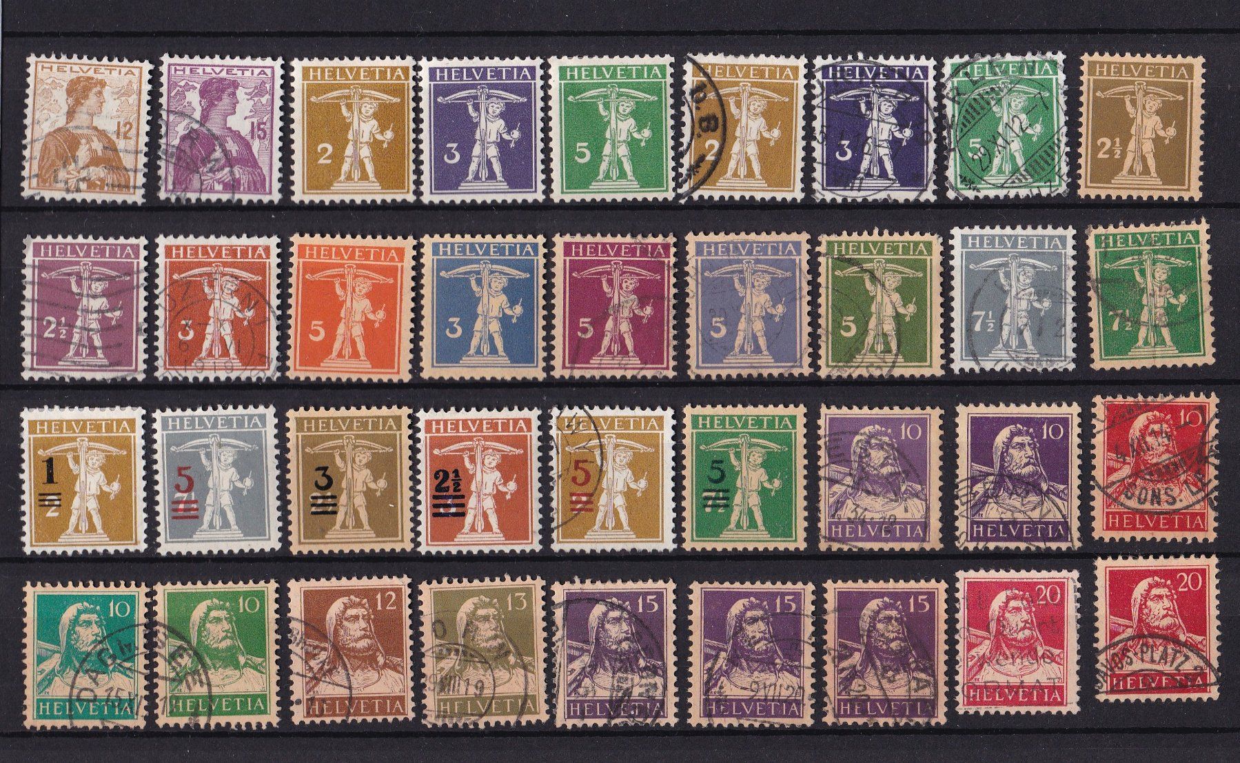 Tutti i francobolli: CH Briefmarken Lot "Altschweiz" – Usato da Münchwilen AG venduto da Nesar 2