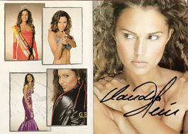 Claudia Hein Model Autogramm signiert Karte 15x20cm