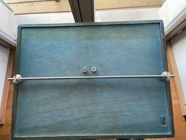 Kleine Vorhangstange Silber