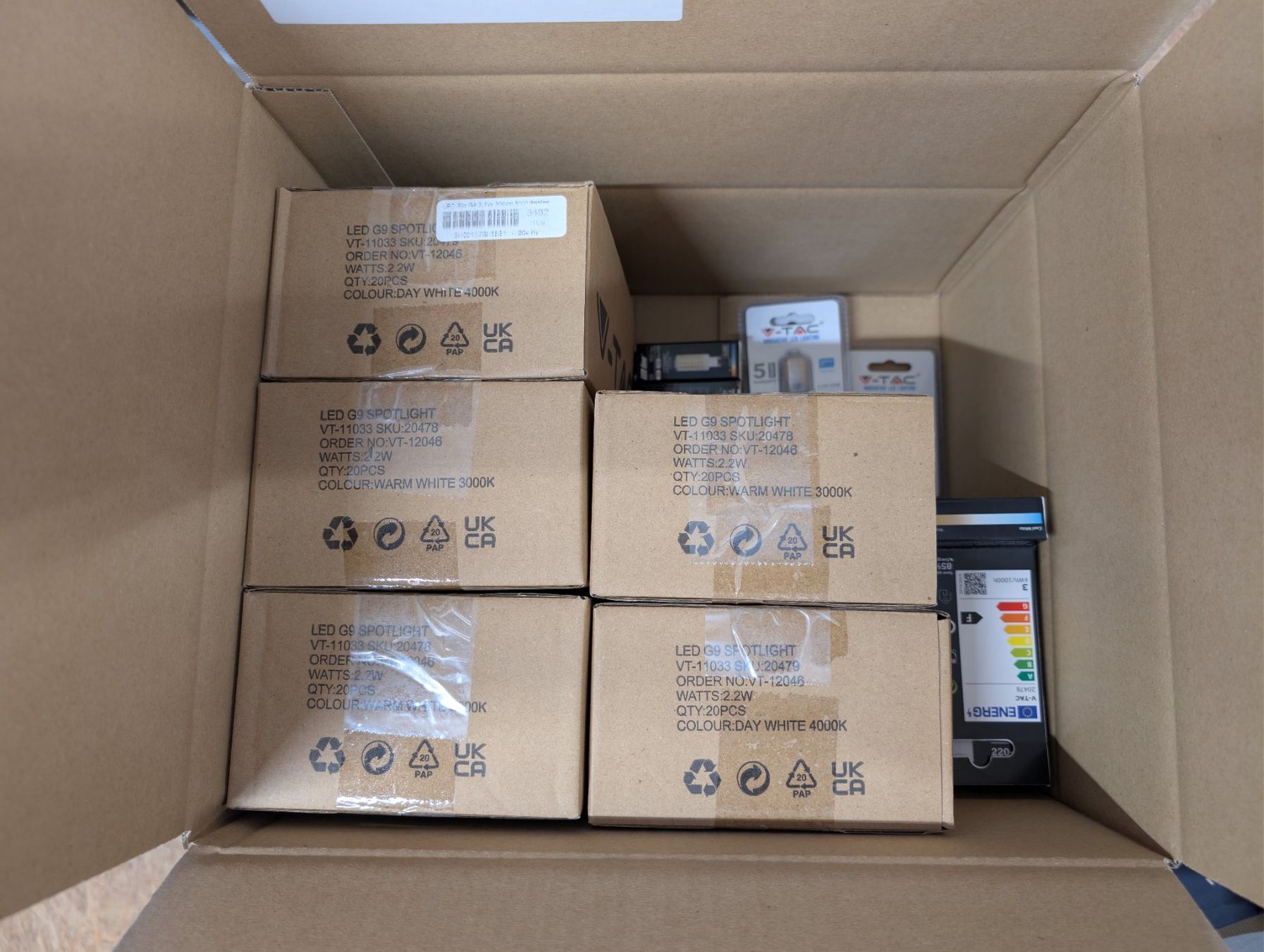 Lampade: Lagerabverkauf LED Leuchtmittel G9 – Nuovo e nell'imballaggio originale da Aarau venduto da Santec
