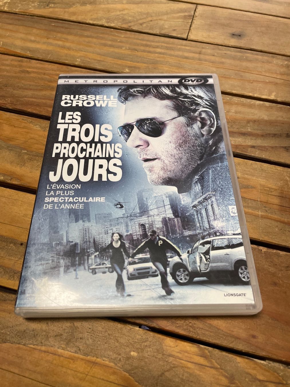 Tous les DVDs: DVD les trois prochains jours – D'occasion à moudon par faucheur2