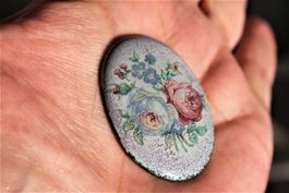 hübsche Vintage Brosche