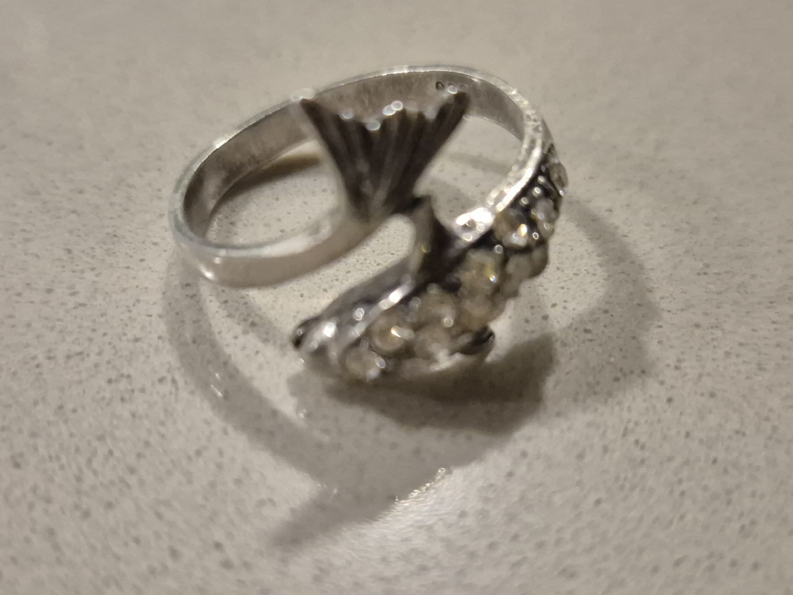 Anelli: Silver 925 Fish Ring size 55 /56 – Usato da Basel venduto da and_zvv7