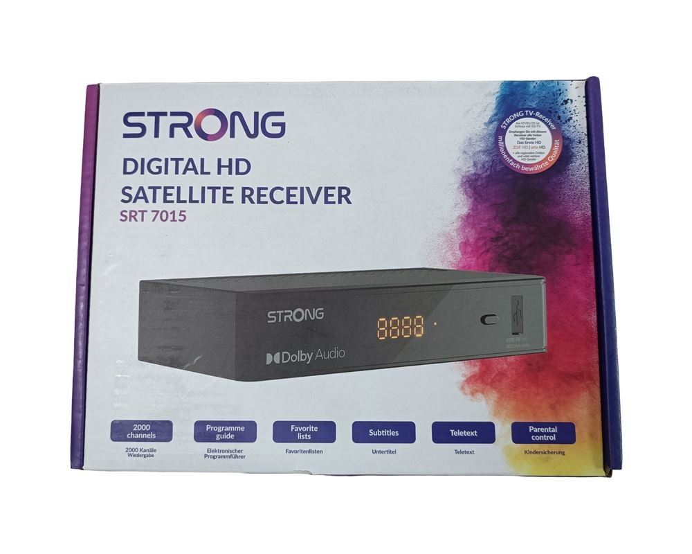 Ricevitori: STRONG SRT 7015 digitaler HD Satellitenreceiver – Nuovo (secondo la descrizione) da Luzern venduto da Restwert_Luzern 1