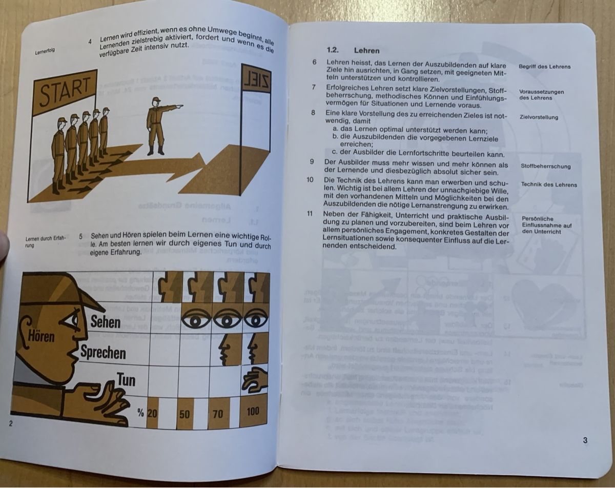 Livres: Reglement 51.18 d Ausbildungsmethodik – Neuf (Voir description) à Goldingen par Bergler012 3