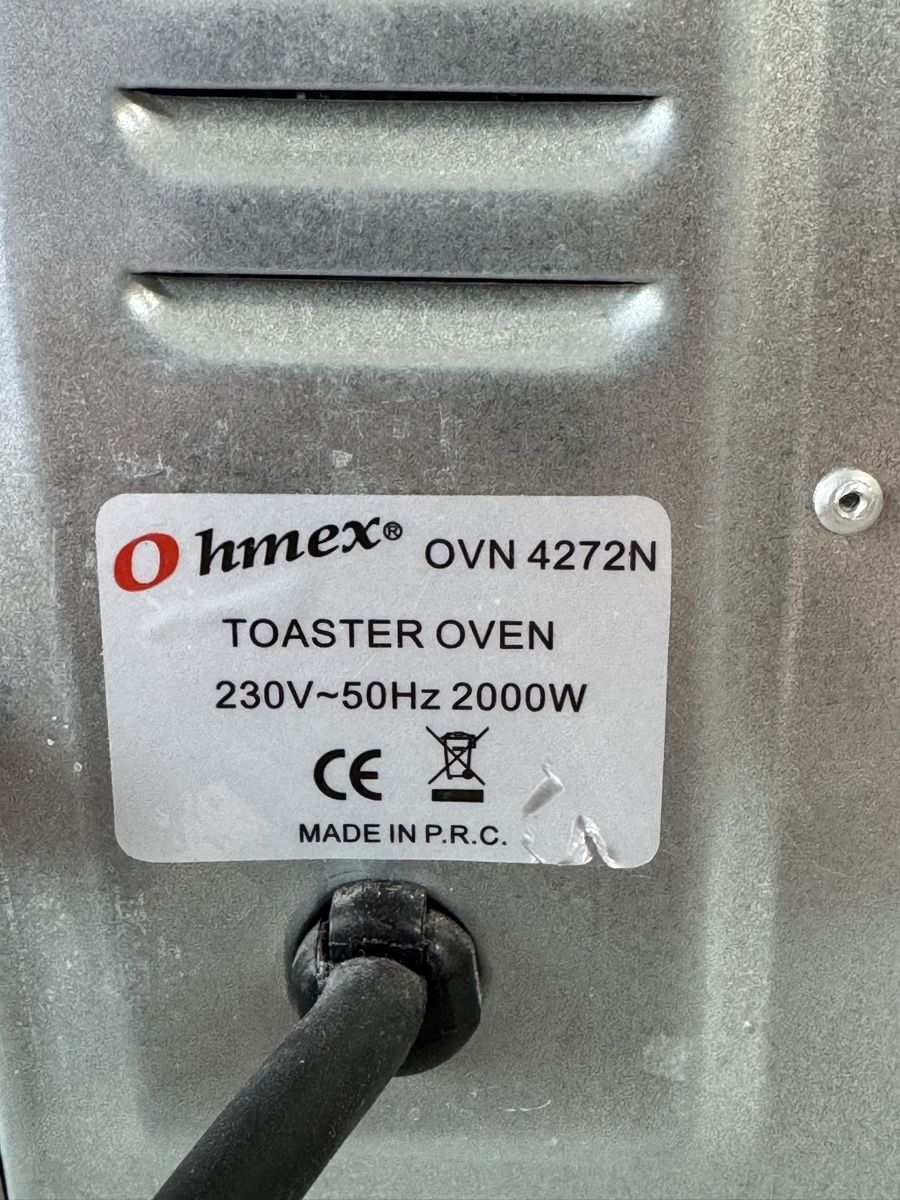 Ohmex Backöfen: Ohmex TOASTER OVN 4272N 2000W used – Gebraucht aus Buttisholz von dio_fpb2 5