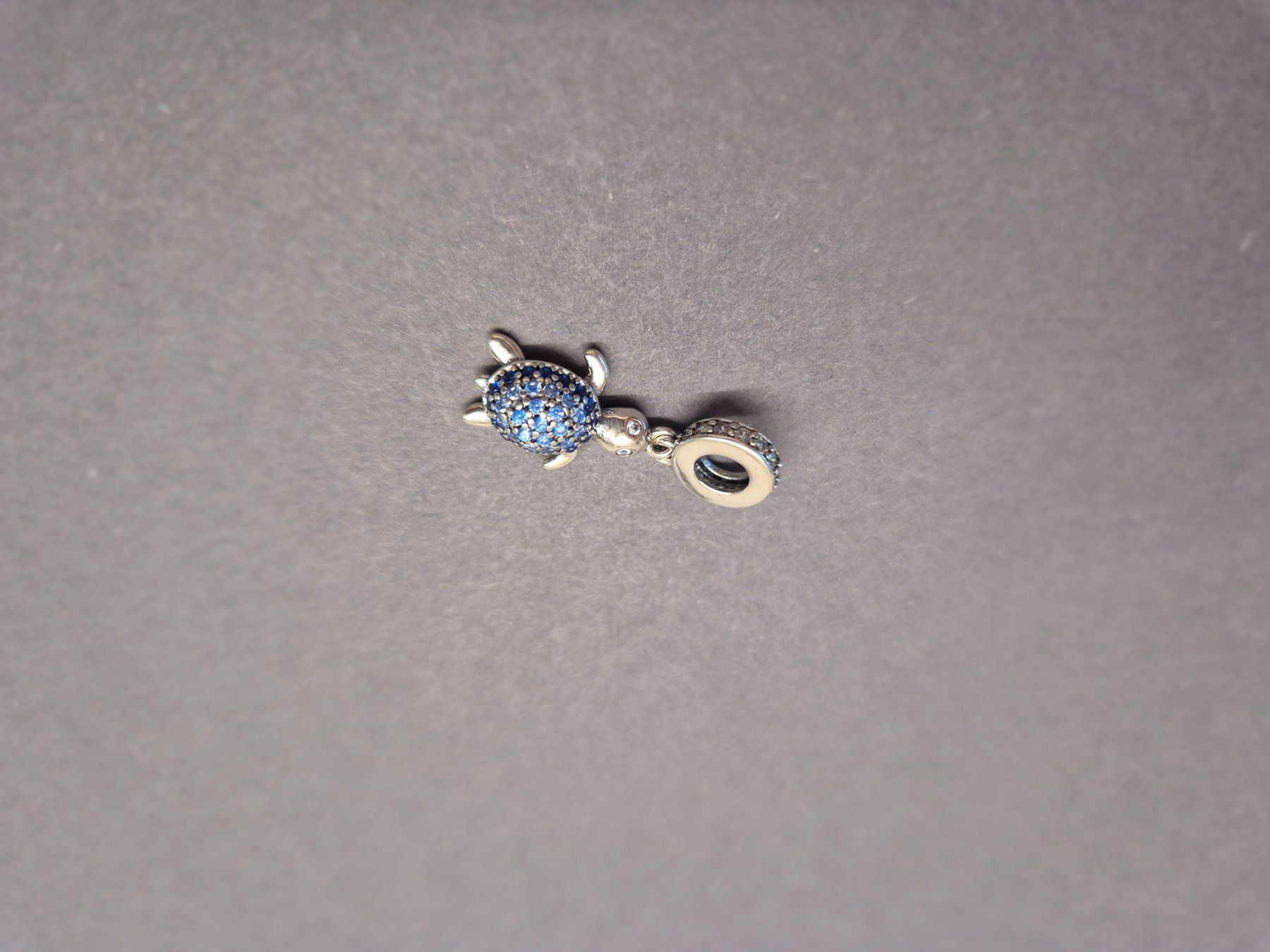 Ciondoli: Silber Charm Schildkröte blau +Garantie – Nuovo (secondo la descrizione) da Rotkreuz venduto da Carbone_Bijou-Shop 1