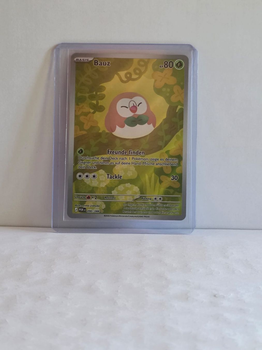 Pokémon Carte collezionabili: Pokemon Bauz 090/088 – Nuovo (secondo la descrizione) da Holziken venduto da Niko9304