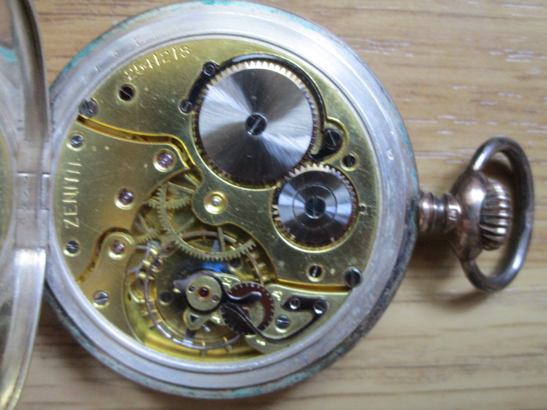 Zenith Orologi: Antike Taschenuhr  ZENITH  Silber 0,800 – Difettoso da Heimberg venduto da Lupo57 5