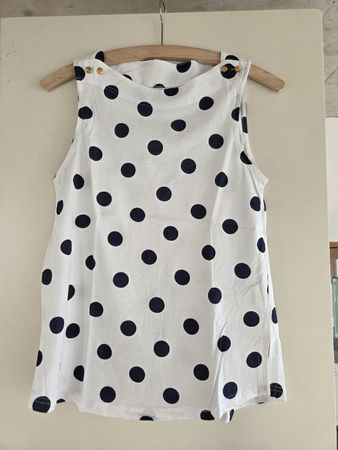 Sommerliches Pünktchen-Top von Sfera Basic, Gr. S, neu!