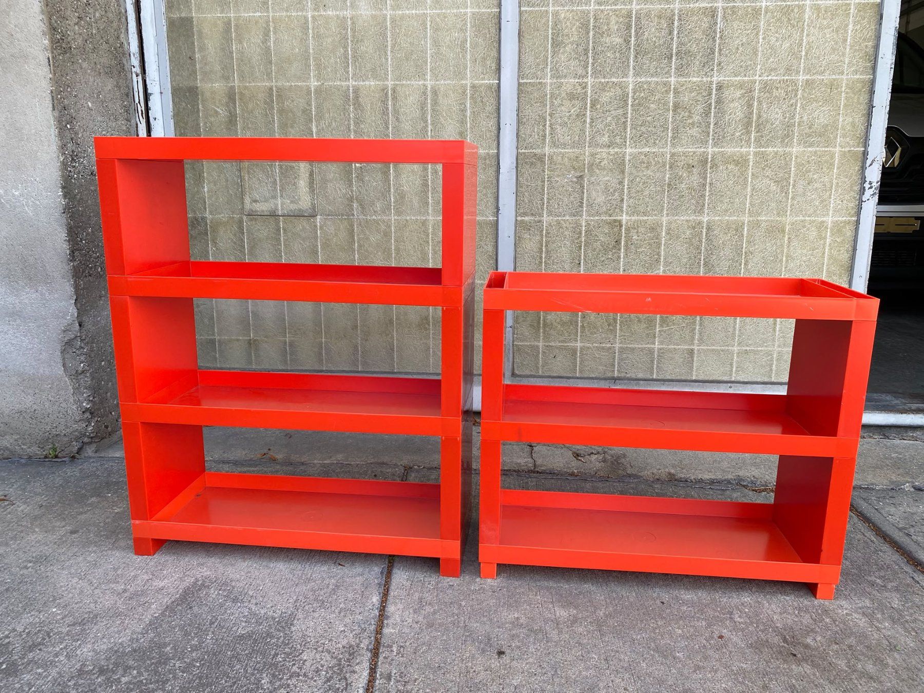 Scaffali: Möbel/Regal rot aus den 70er – Usato da Köniz venduto da Vintagetoys 4