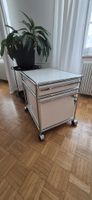 USM Haller Rollcontainer weiss abschliessbar gebraucht