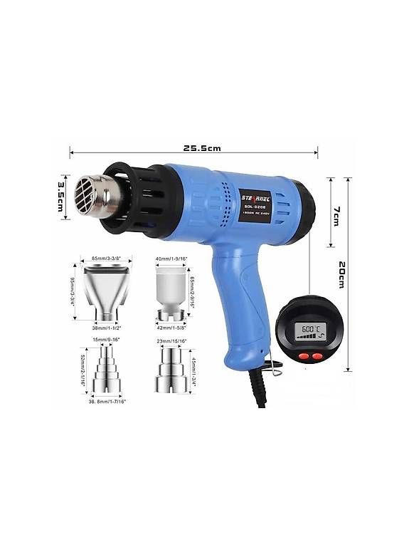 Asciugacapelli: Heissluftföhn 100° - 600°C – Nuovo e nell'imballaggio originale da St. Margrethen SG venduto da Plotterfolien-Shop 2