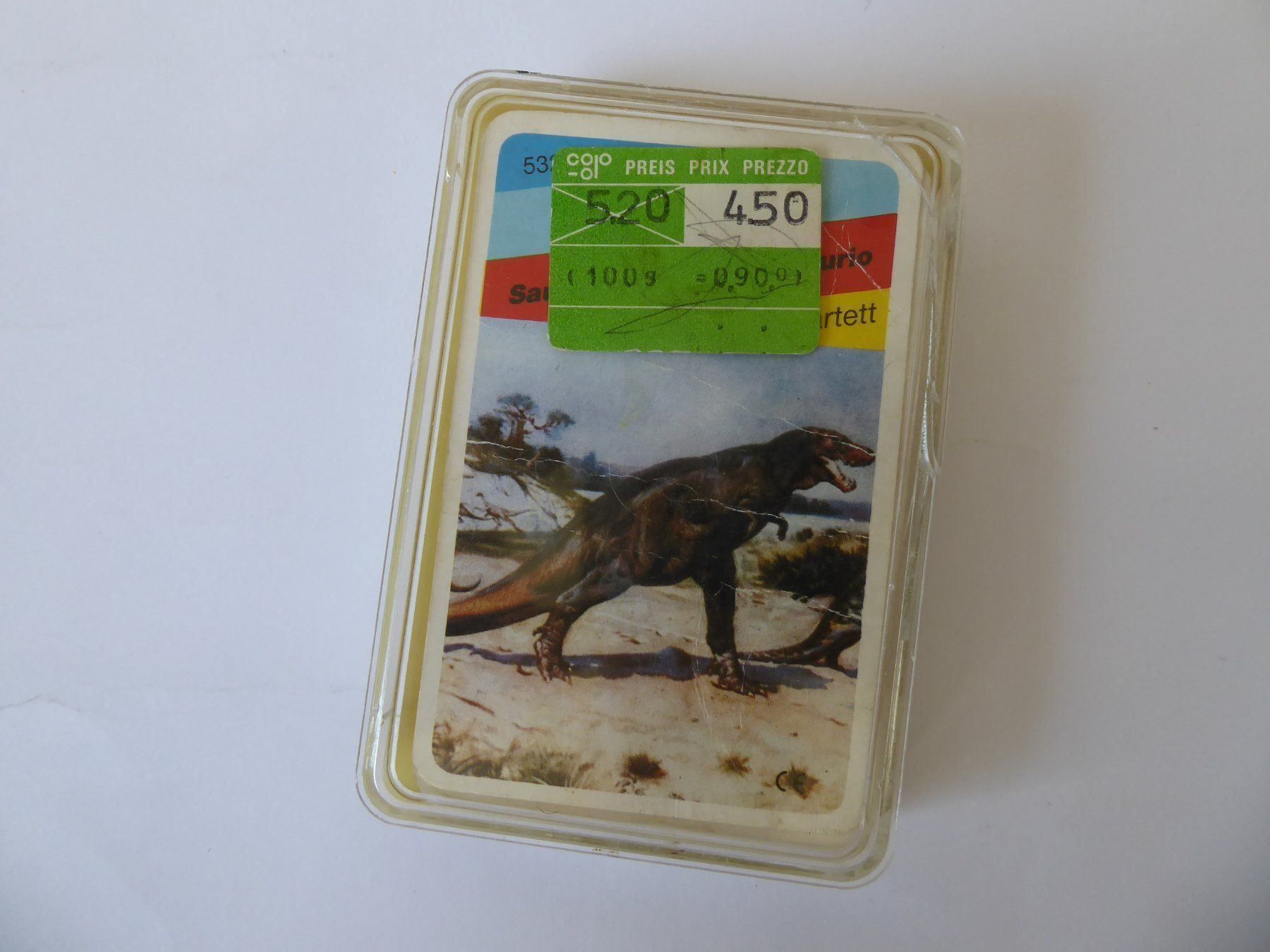 Spiele: Nostalgie Quartett Saurier Super Top – Gebraucht aus Turbenthal von Panau