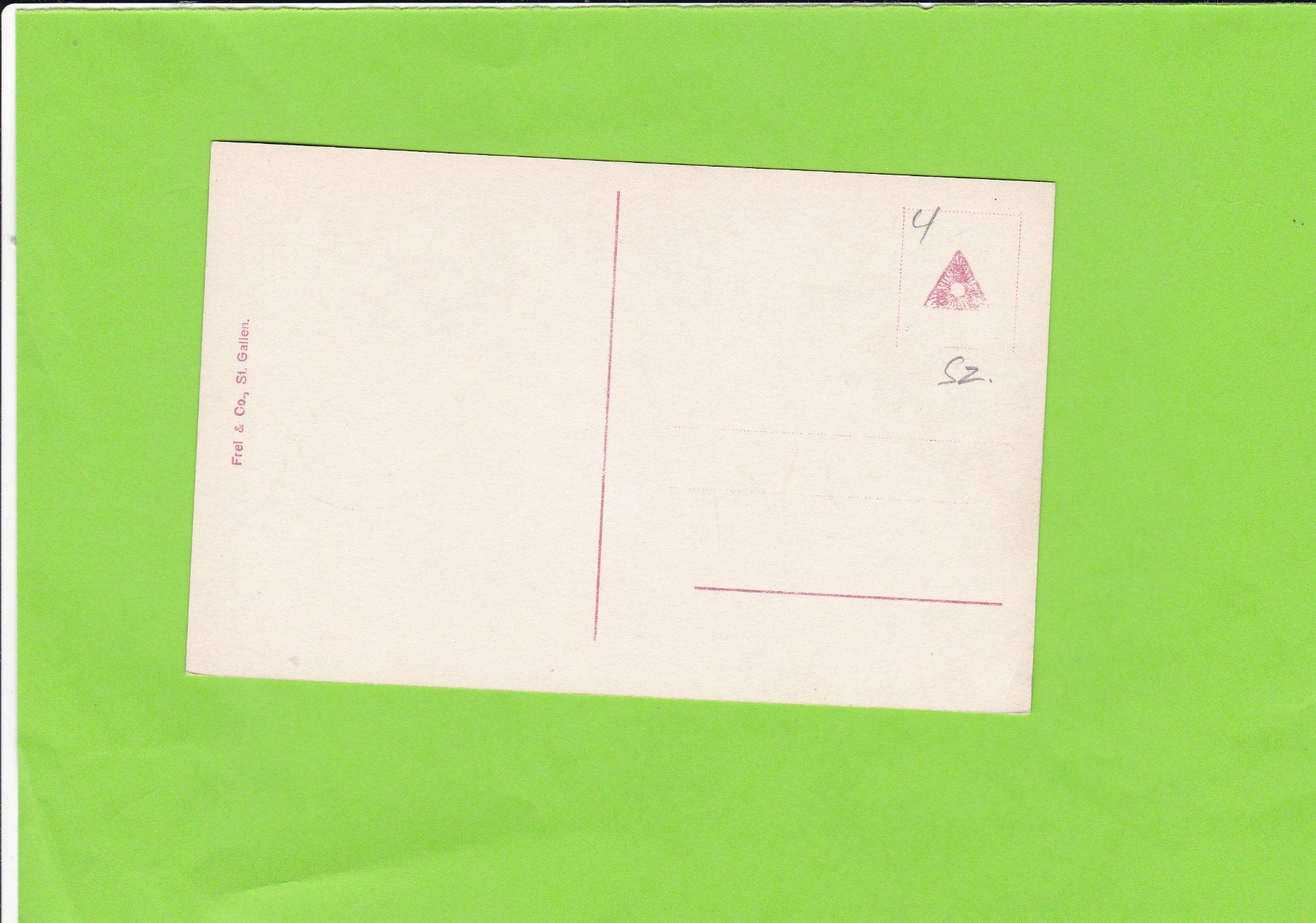 Cartoline postali: Fählensee mit Altmann-belebt – Usato da St. Peterzell venduto da neckertal 1