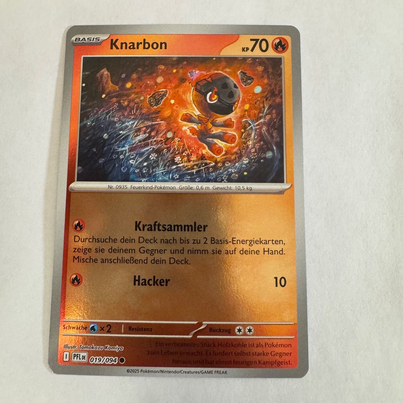 Pokémon Carte collezionabili: Pokémon PFL - Knarbon - 19 / 94 - DE – Nuovo (secondo la descrizione) da Staad SG venduto da miaCards