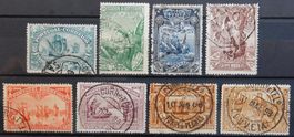 Portugal Kat. 138-145 gest. 1898 Kat. 75 Euro