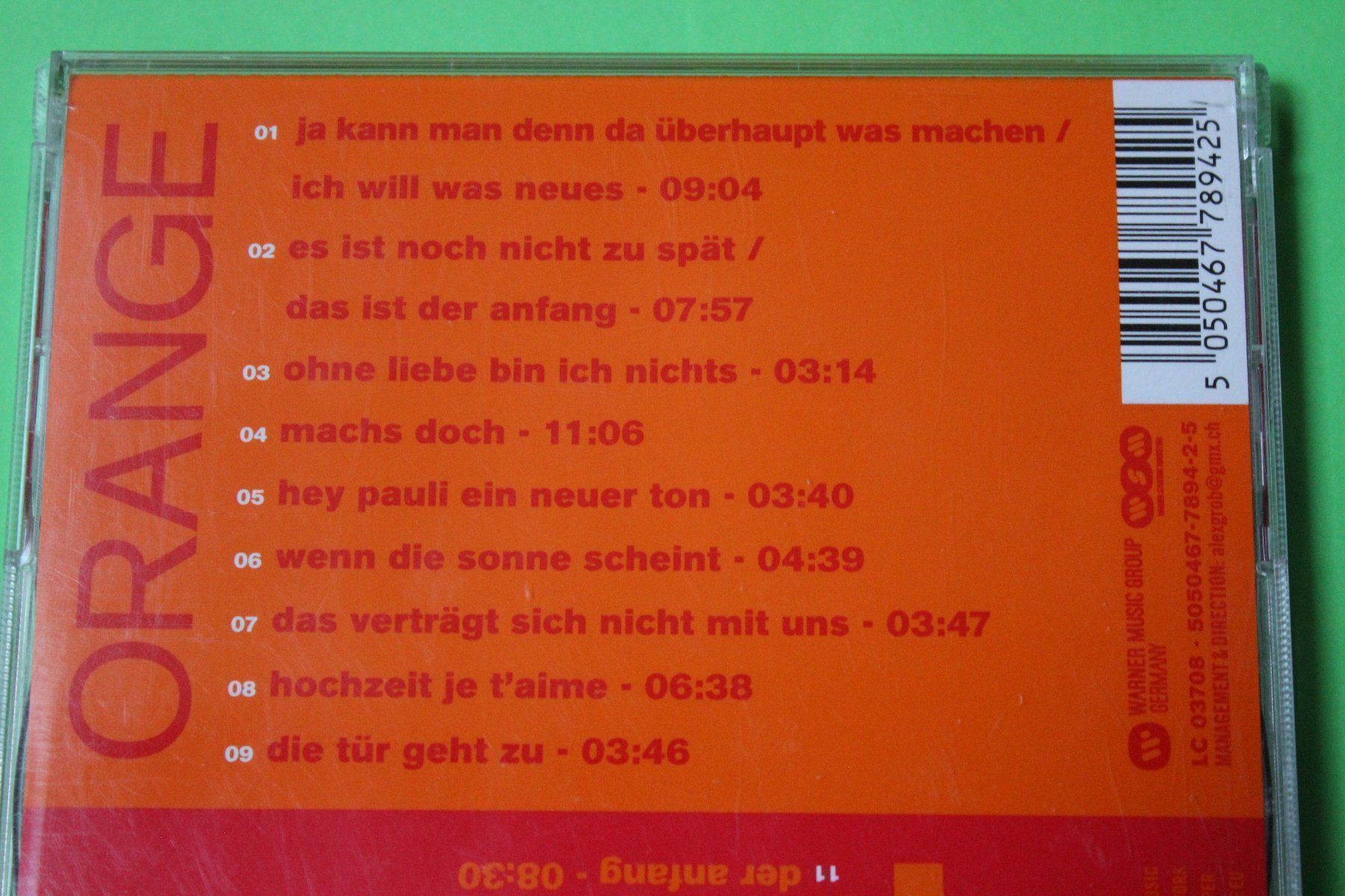 CD: NENA - WILLST DU MIT MIR GEHN 2CDs 2005 – Usato da Tübach venduto da JamesStone 4