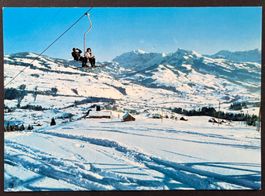 Sesselbahn/Blick auf Neu St. Johann und zum Säntis