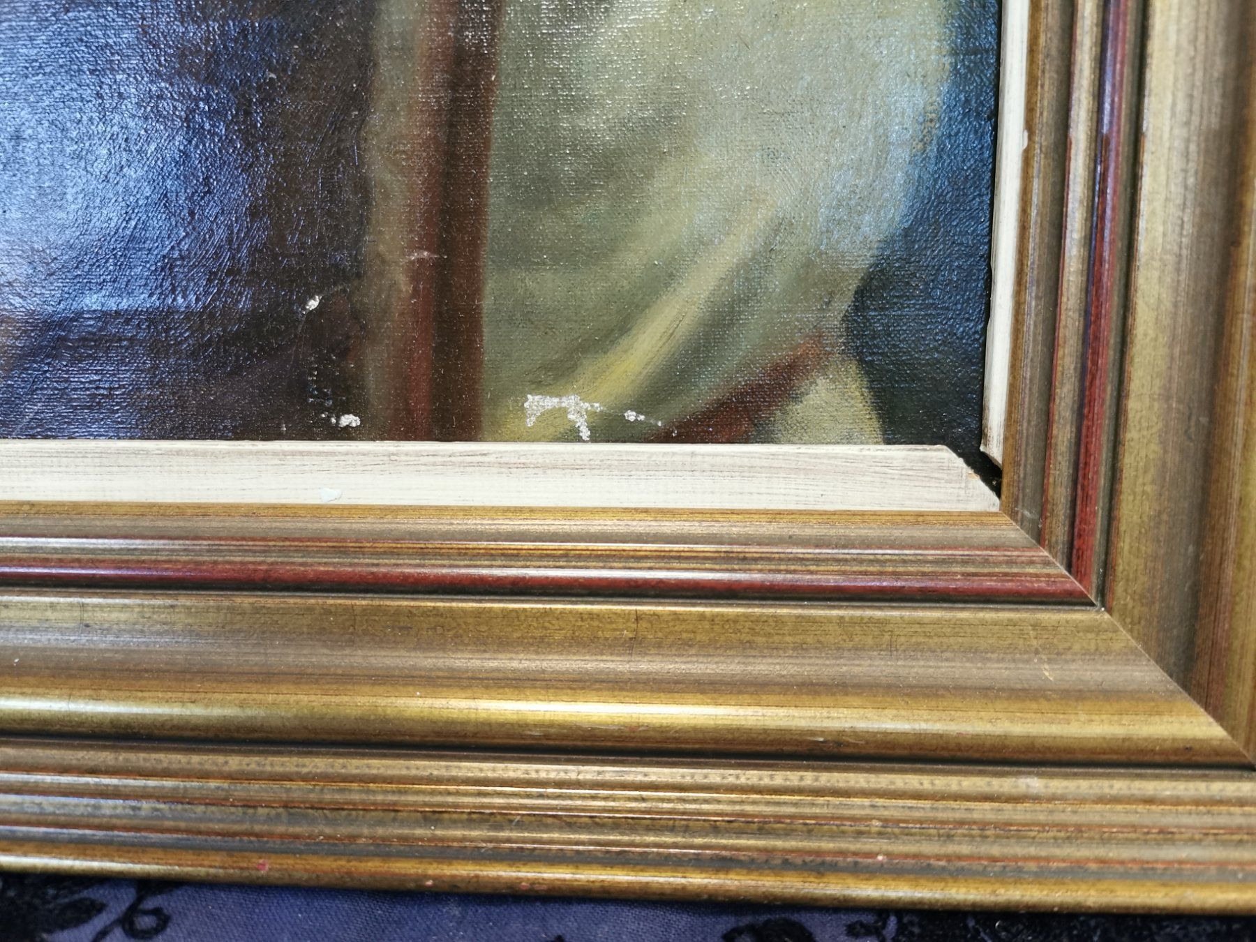 Tableaux: PORTRAIT SIGNÉ ET DATÉ – D'occasion à Genève par Qanil77 3
