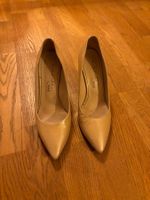 High Heels Max Shoes Grösse 39 Absatz 8 cm nude VERA PELLE