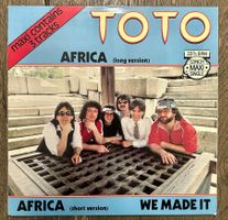 TOTO „AFRICA (Long & Short Version) +1“ 12“ VINYL SINGLE RAR