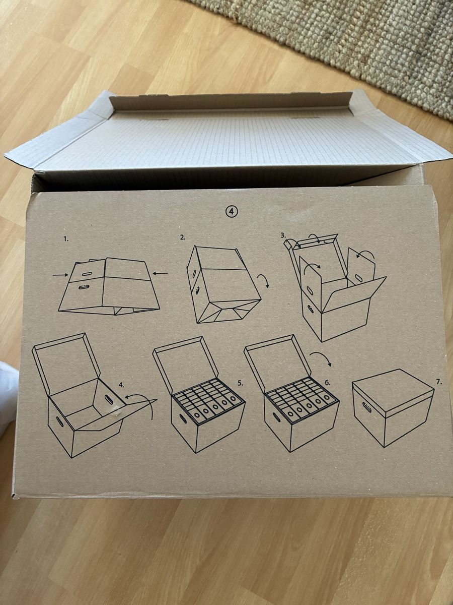 Ikea Cartoni: 11 Umzugskartons – Usato da Bern venduto da wisemagpie 3