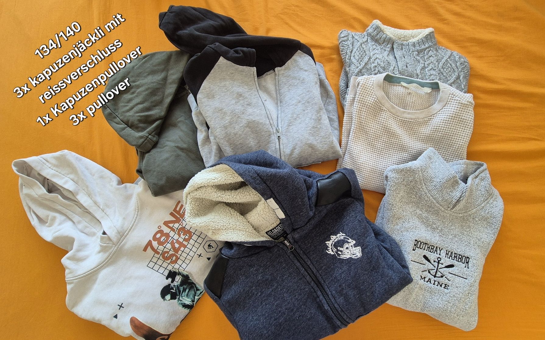 Ensembles coordonnés: kinder kleiderpaket pullis 134/140 junge  – D'occasion à Bülach par Living_Art