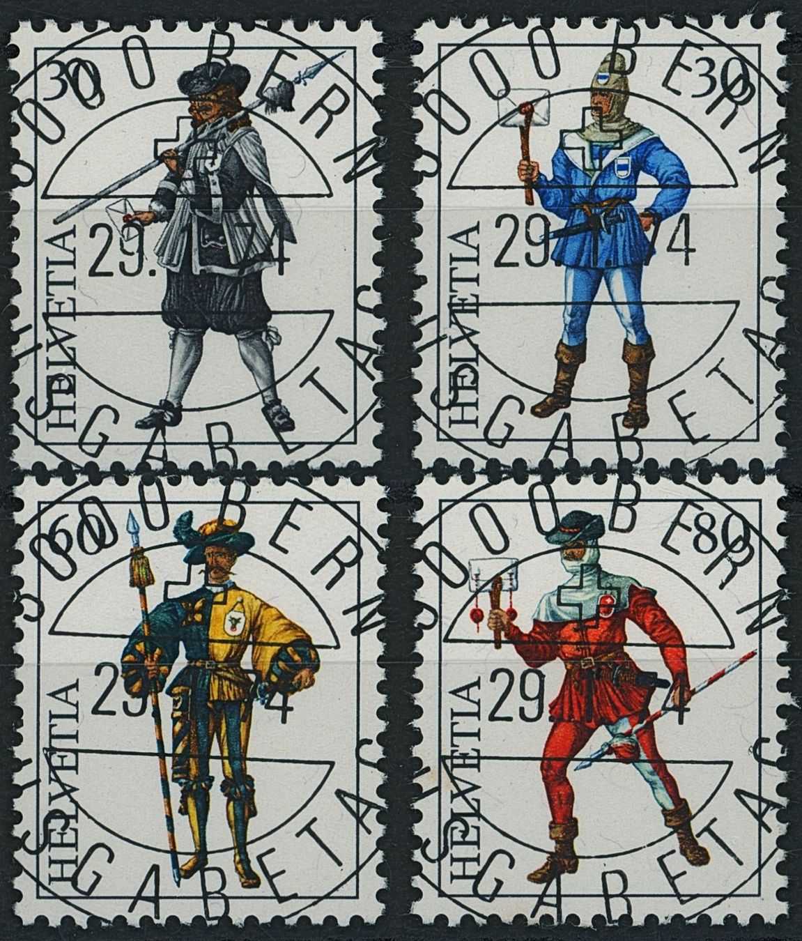 Tutti i francobolli: 1974 - Internaba - Ersttag Voll Stempel ET – Usato da Schindellegi venduto da leecollect