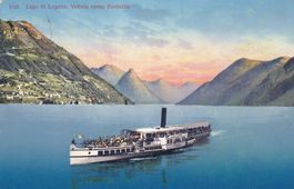 Lago di Lugano Veduta verso Porlezza  N° 5106