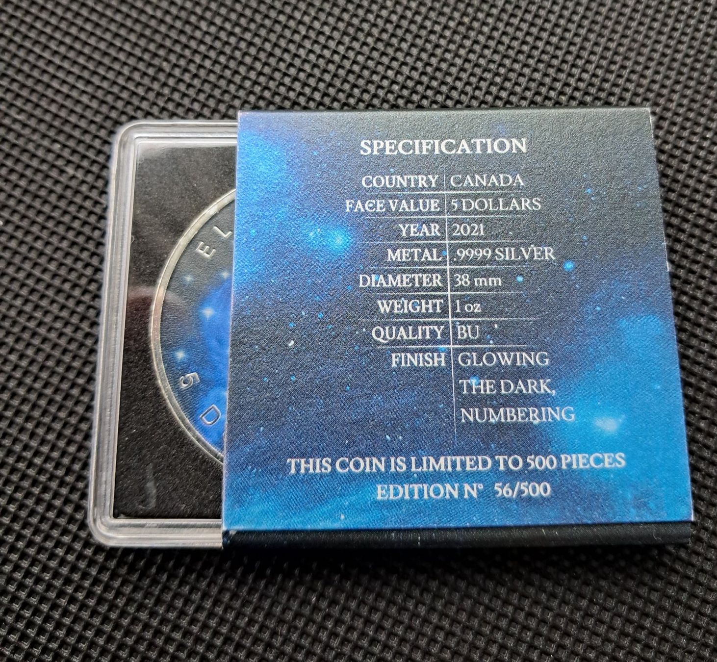 Alle Münzen: 1 OZ Silber Maple Leaf 2021 : Auflage:500 STK – Neu und originalverpackt aus Weinfelden von shopping-island 3