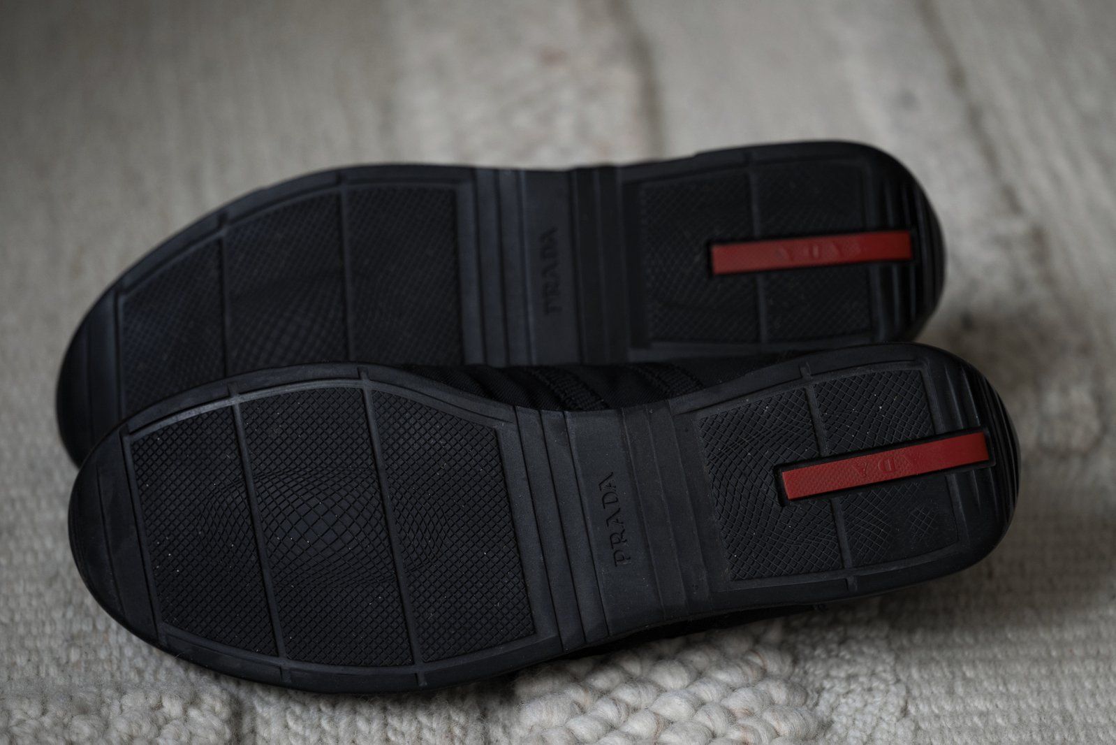 Prada Herrenschuhe: Prada  Leder-Turnschuhe – Gebraucht aus Zürich von alex093 5